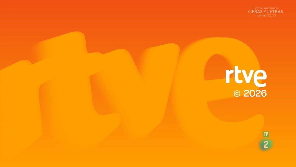 Nuevo copyright de RTVE. No sé si será anticipo de una nueva línea visual...