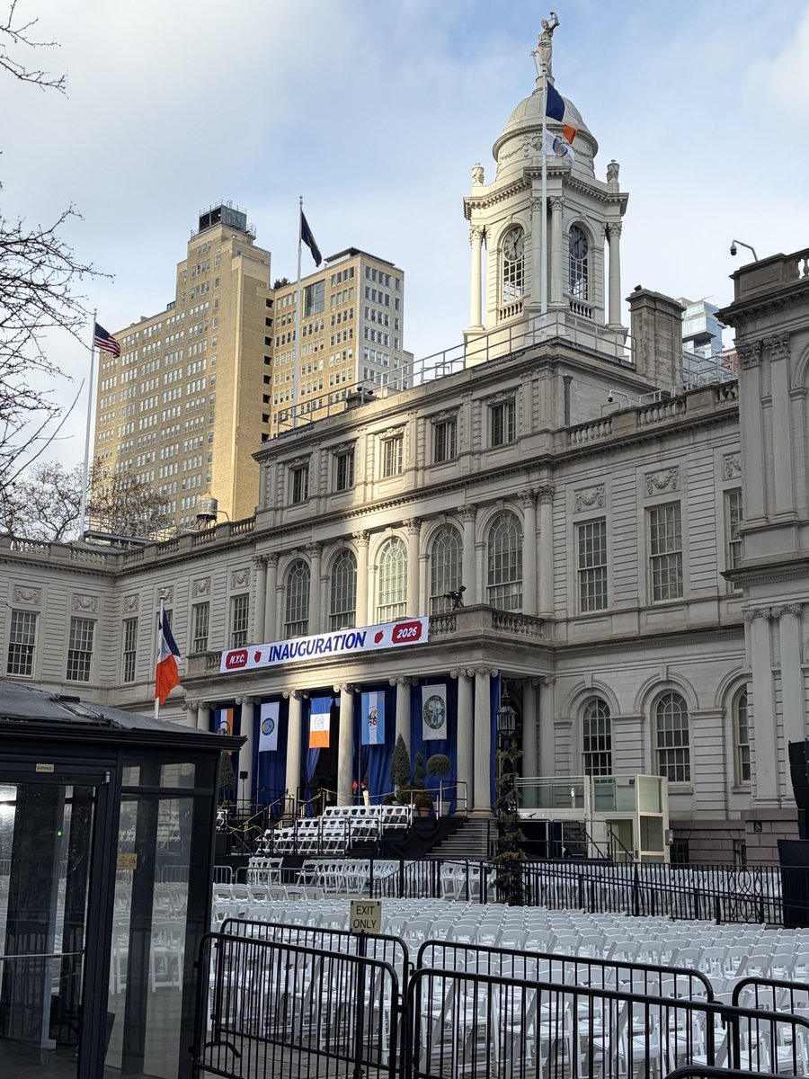 Buckle up — it begins soon. Wish us luck here in NYC. <a href="/ZohranKMamdani/">Zohran Kwame Mamdani</a> <a href="/nycgov/">City of New York</a>
