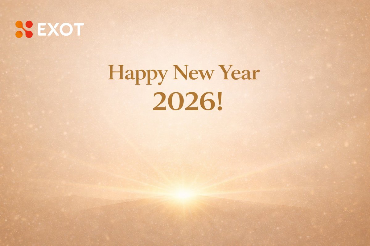 🎊 Happy New Year 2026!

2025 was about the narrative —
2026 will be about Real-World Impact.

This year, move your portfolio beyond hype and speculation.
With EXOT, you’re investing in:

🧬 Tangible Biotech Assets — Exosome technology with real-world utility
🔒 Verifiable Trust