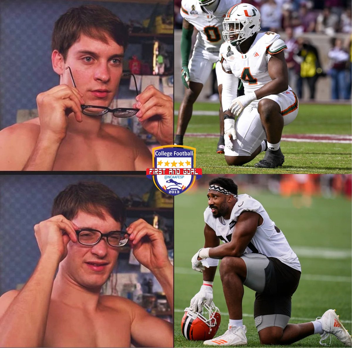 ncaafesp's tweet image. Reuben Bain❓❓❓

#GoCanes #CFBPlayoff