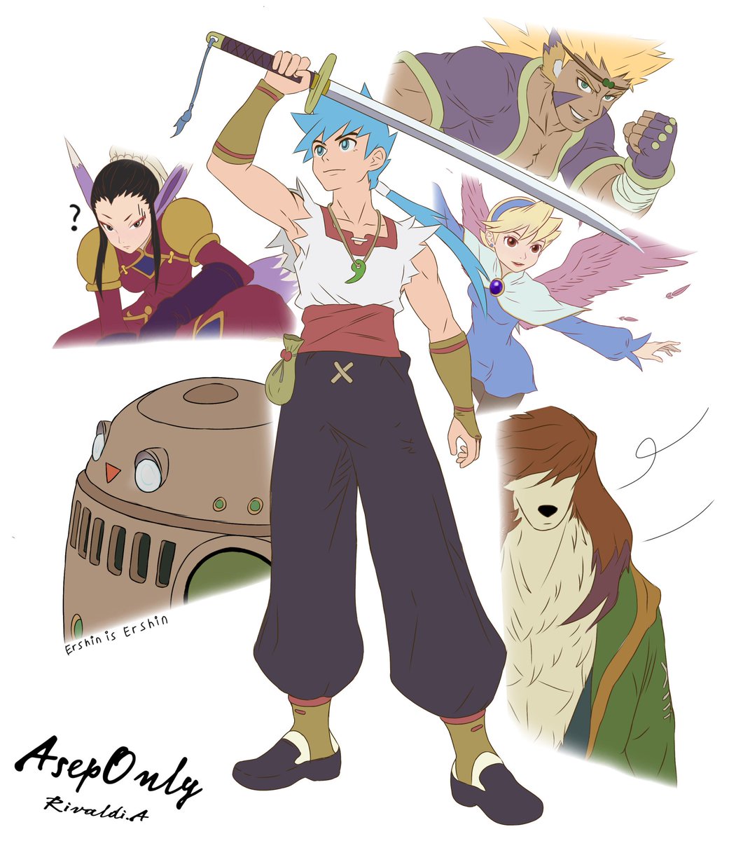 luxy39771946623's tweet image. Happy New Year guys!! Here my fanart Breath of Fire IV, enjoyy

#breathoffireiv #bof4 #fanart