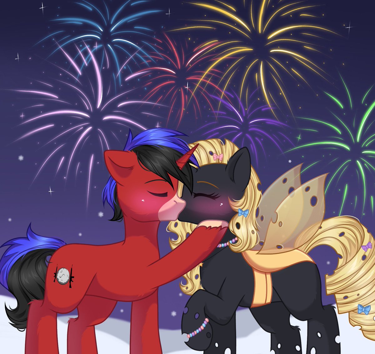 DecoraFluff's tweet image. Happy new year all! Time for new beginnings and new adventures! Lets start this year strong!

Right @Lunar_Captain ? :3