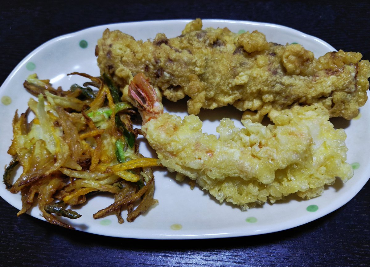 ちくわ天が巨大化した……(笑)