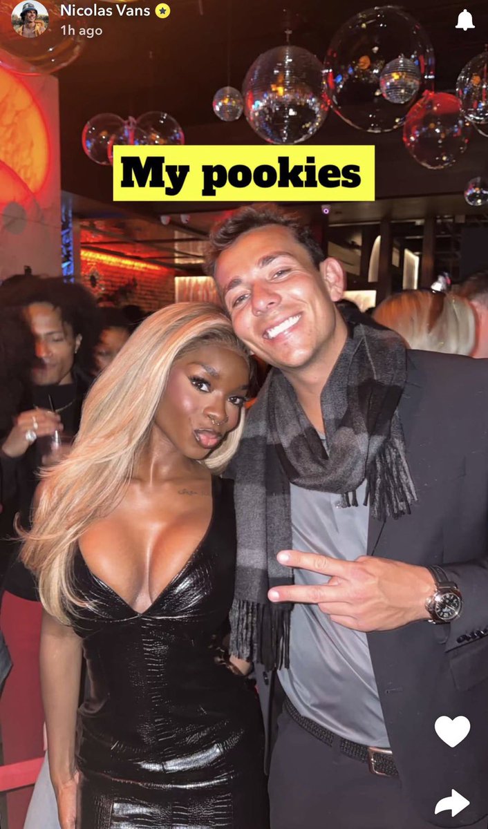 nicvansinfo's tweet photo. Olandria with Nic’s best friend Jake via Snapchat story! https://t.co/VfdJzncCtC