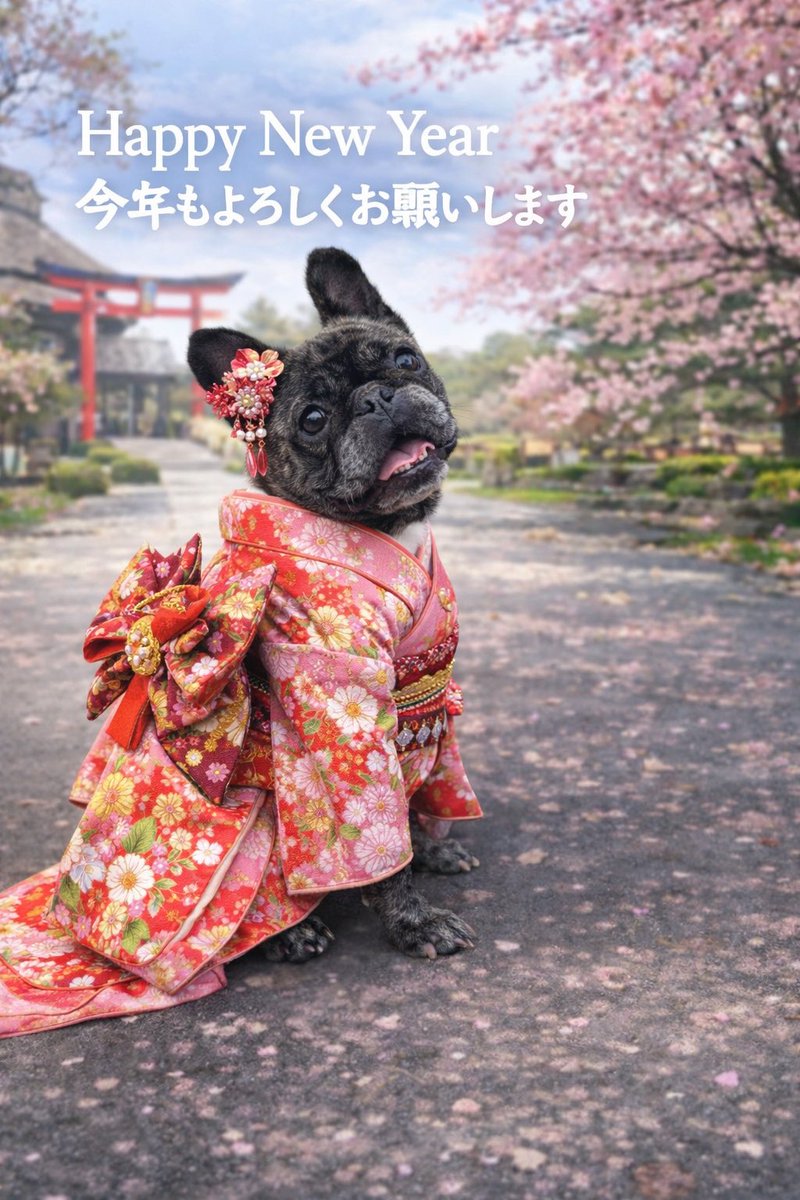 RAV0310's tweet photo. 🎍🐎🎍
今年もよろしくお願いしまぁす😁🐶✨ https://t.co/IcU1ImLzJe