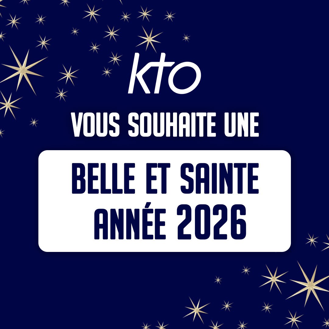 ✨ KTO vous souhaite une belle et sainte année 2026 !