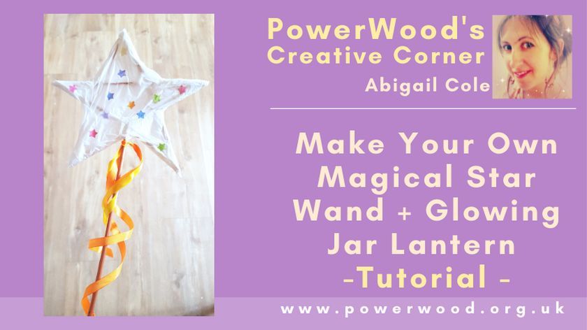 PowerWoodUK's tweet photo. ✂️9. Festive Days Creative  Collection -  Make Your Own Magical Star Wand + Glowing Jar Lantern – Tutorial – PowerWood https://t.co/7OW0uMHG3b https://t.co/LMwDb0Ii0n