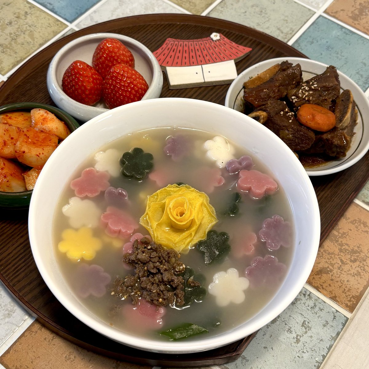☀️새해 아침 지단꽃이 피었습니다🌼