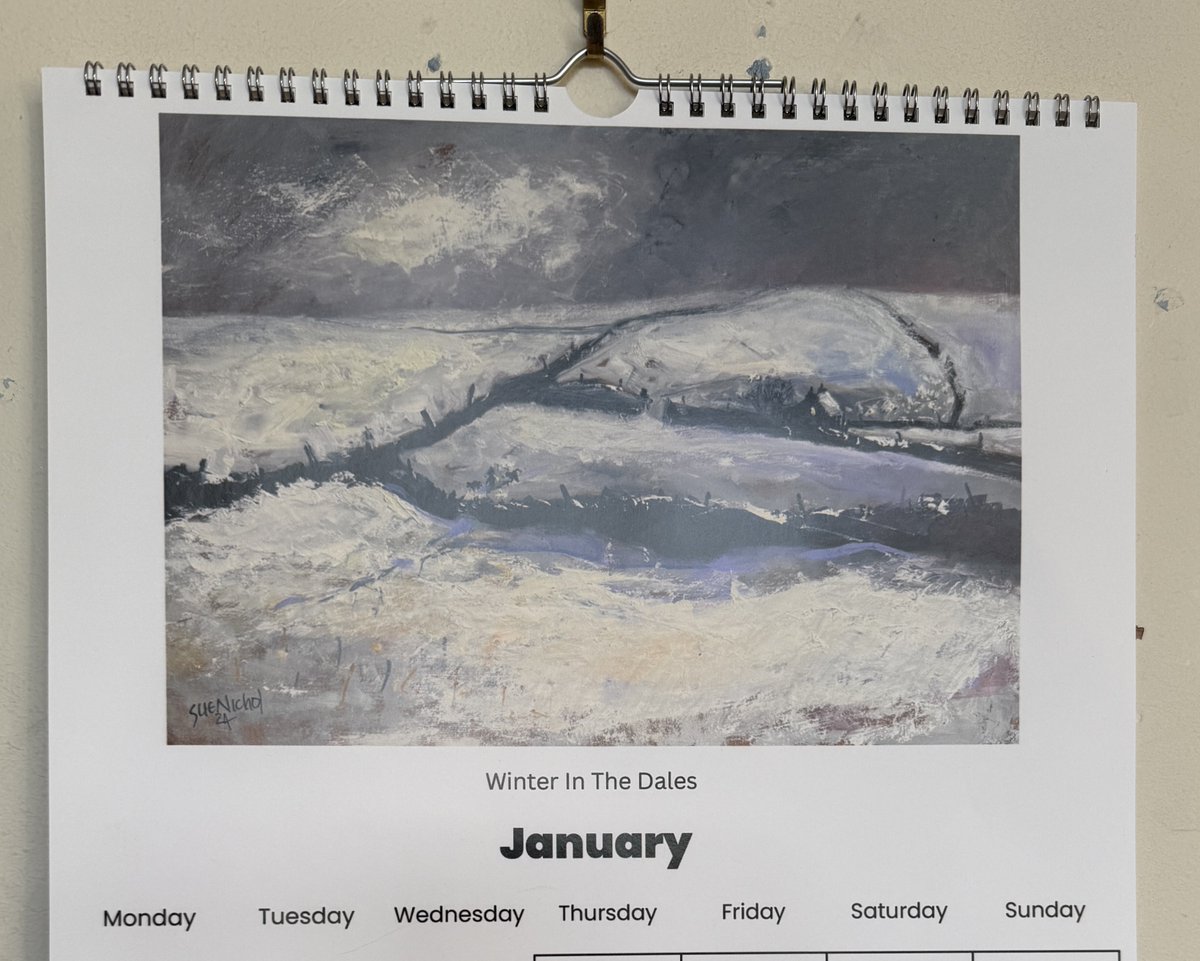 staithesartist's tweet image. Happy New Year! Thank you to eyeho bought #calendars Hope 2026 is very kind to everyone.