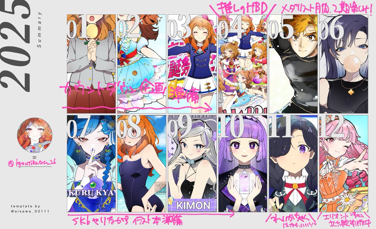 オレもあかりちゃんと、もっと遠くまで行きたい
去年は1年のまとめしてなかった