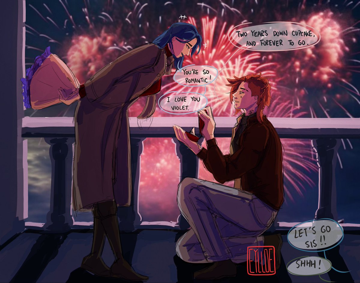 Eylloe's tweet image. Day 31/31 Happy new year! thank you for your continuous support this year! More to come in 2026! #Caitvi