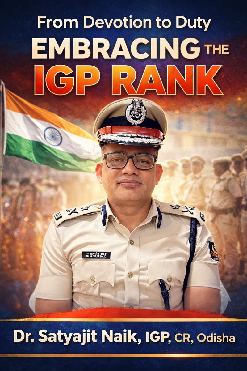 Satya0168's tweet image. Proud &amp;amp; humbled!🙏 Attended Pipping Ceremony virtually from Puri, ensuring smooth New Year Darshan at Shree Jagannath Temple 🕉️.DGP sir decorated me with IGP rank insignia 🎖️.Recommitting to serve with vigour!  #OdishaPolice #IGP #PuriDham #ServiceAboveSelf