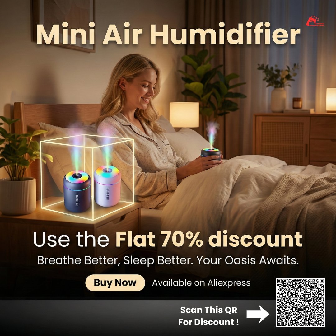 ESDOffers's tweet photo. Keep your air fresh and comfy with a portable mini air humidifier
Compact design makes it perfect for home, office, or travel use

Affordable and easy-to-use find on AliExpress

#MiniHumidifier #HealthyAir #HomeComfort #PortableGadget #AliExpressFinds https://t.co/SlDbFyLrxp