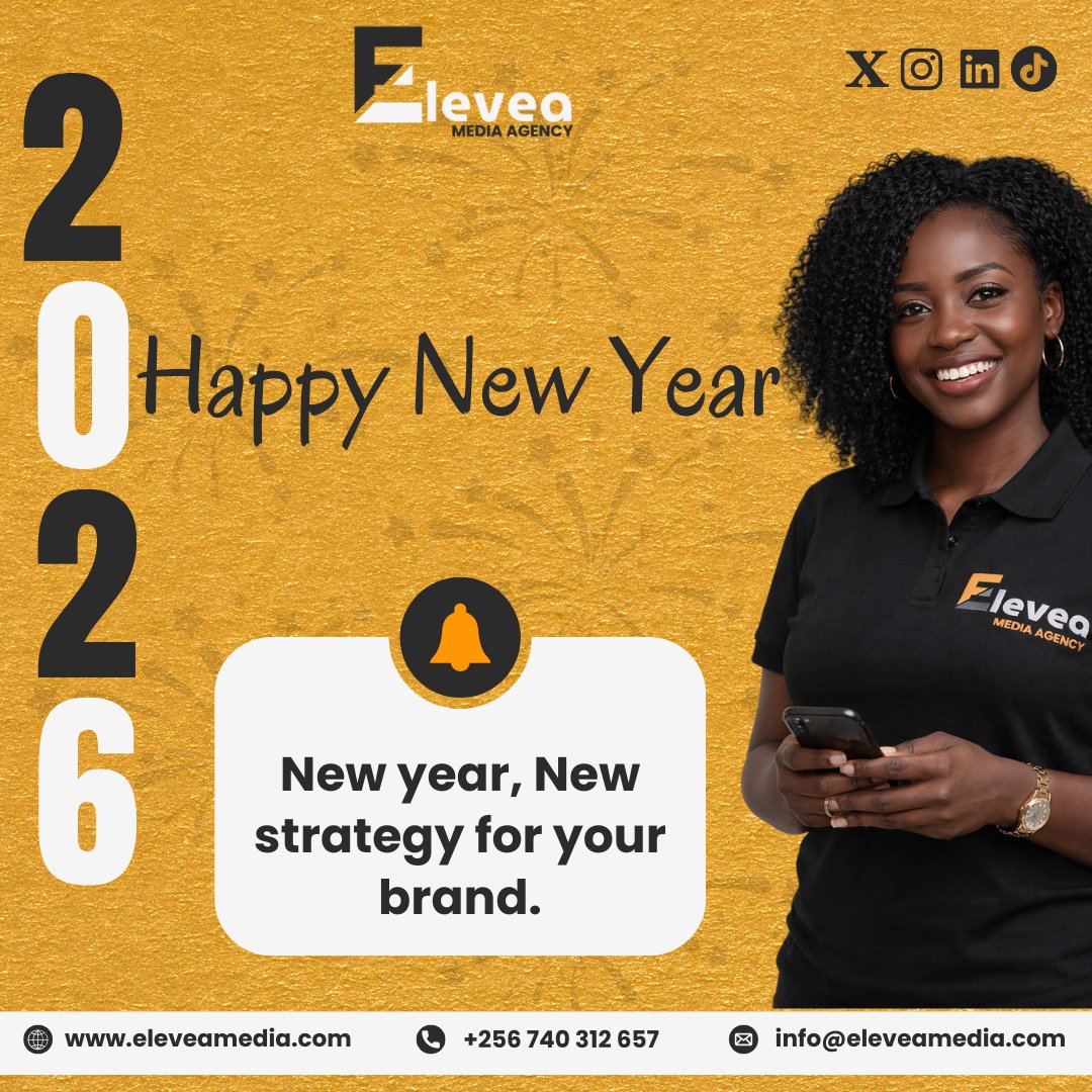 Happy New Year to our amazing community. 🥂

Here’s to growth, creativity, and bigger wins ahead.
🪩 eleveamedia.com

#NewYear2026 #Goals2026 #EleveaMediaAgency #BrandStrategy #MarketingAgency