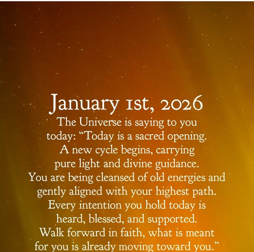 New year message ✨