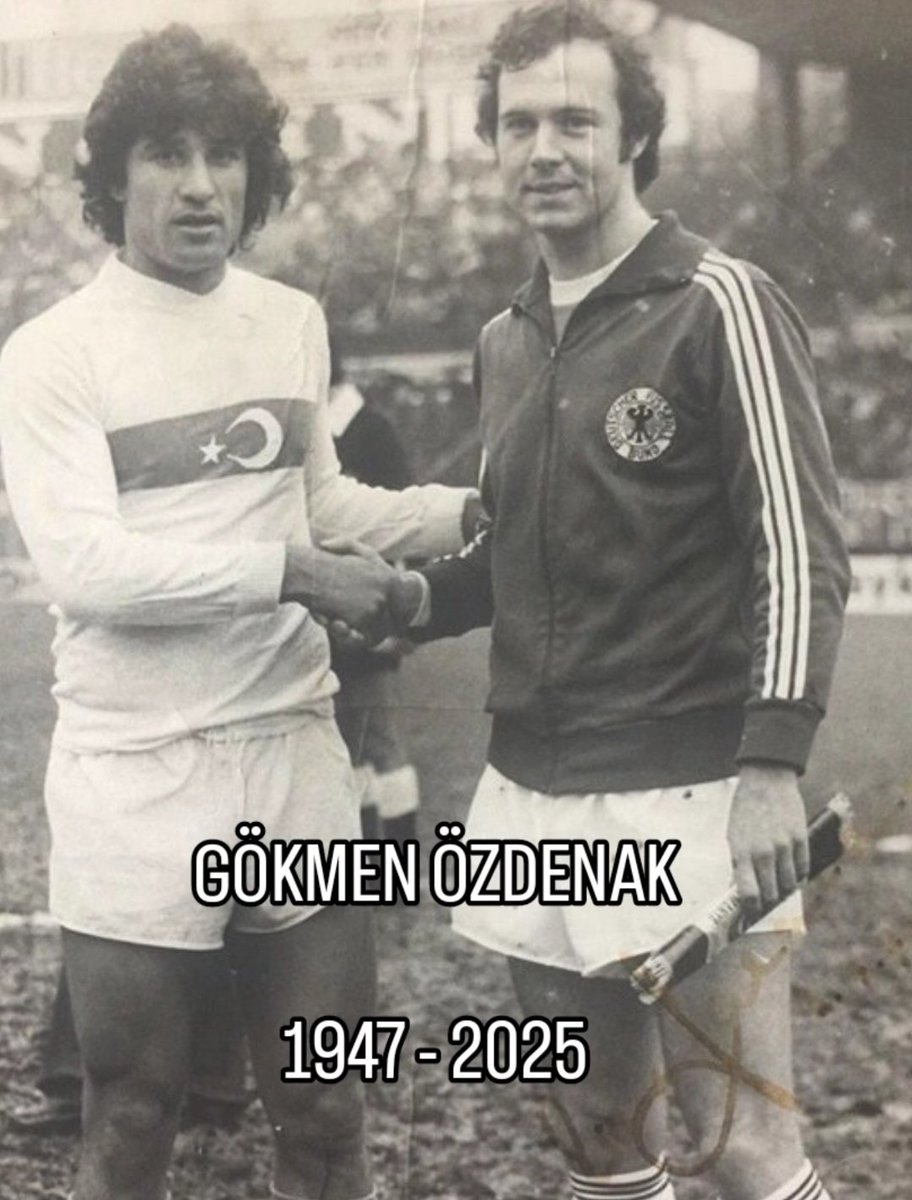 TPFDorgtr's tweet image. Türk futbolunun değerli isimlerinden, A Millî Takımımızın eski oyuncusu Gökmen Özdenak'ın vefat ettiğini derin bir üzüntü ile öğrenmiş bulunuyoruz.

Merhum Gökmen Özdenak'a Allah'tan rahmet; kederli ailesine, yakınlarına, sevenlerine ve tüm spor camiasına başsağlığı dileriz.