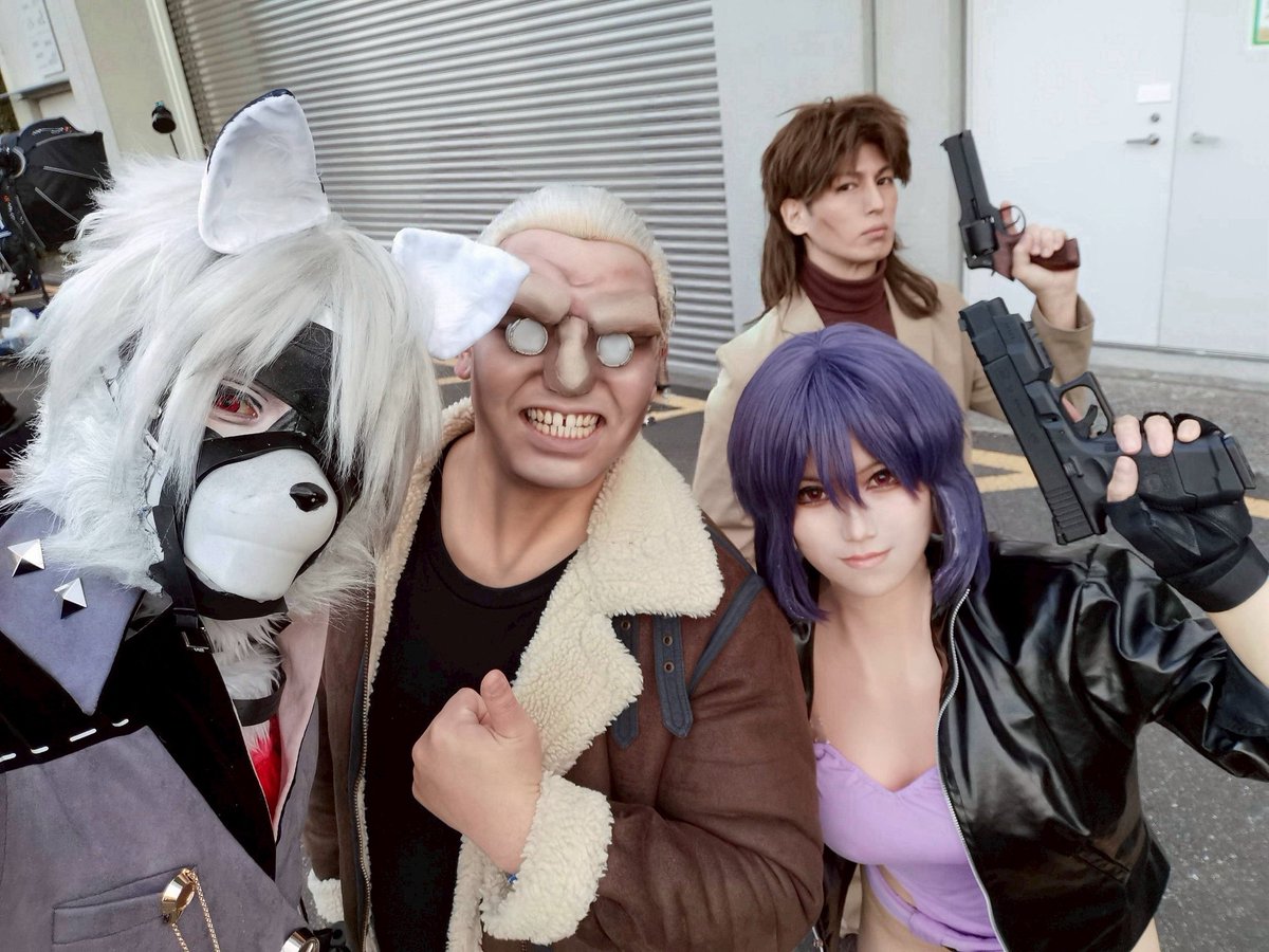 冬コミ2日目
お昼過ぎにはもう写真集とチェキが完売したので、残り時間は東3ホール外コスエリアにて攻殻機動隊併せで撮影してもらいました⚡️

列がずっと出来ててありがたい限りでした🙇

撮影してくださったムラノさん(<a href="/murano_murana/">ムラノ=ムラーナ ｜31日 コミケ造形本 東7P-14a（ムラノ大陸）</a>)ありがとうございました😭