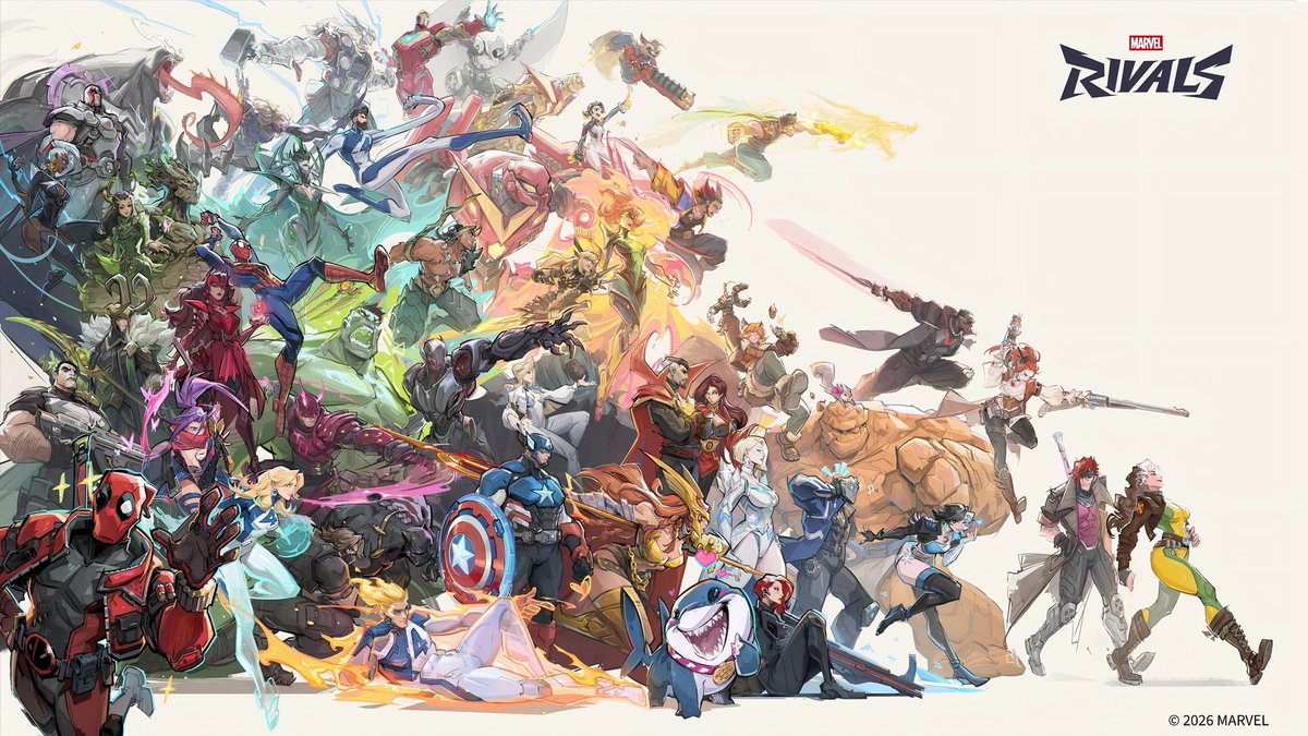 I don’t talk much about MR on this account, but the new key art looks so cool!! Look at them!!