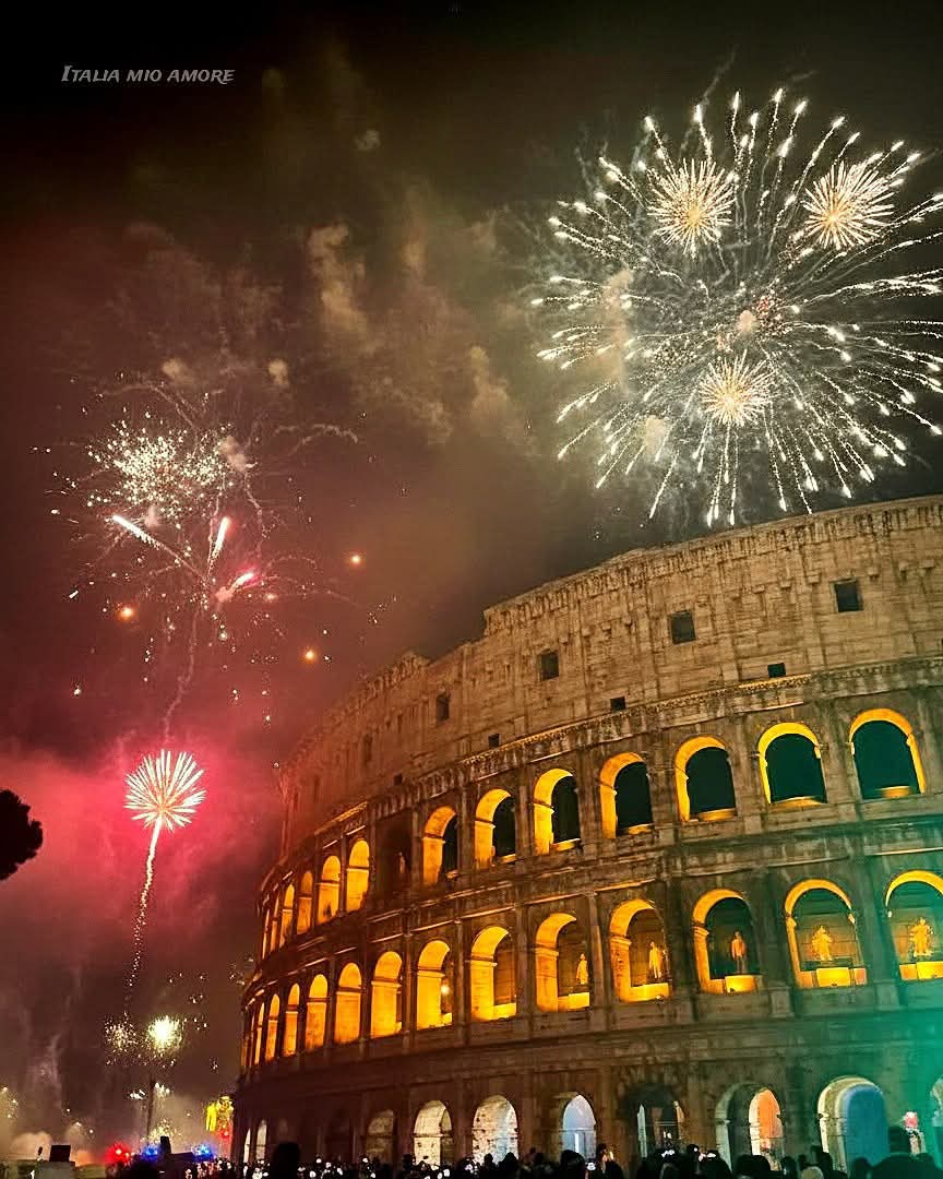 Happy New Year Colosseum, Rome 🇮🇹