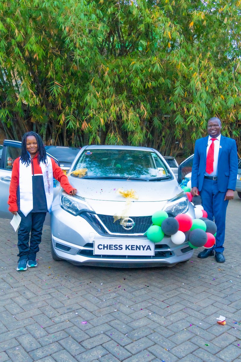 CarolRadull's tweet image. Jadon Simiyu and Jully Mutisya were crowned the 2025 Kenya National Chess Champions after a highly competitive championship held at the Westwood Hotel in Nairobi.

At just 13 years old, Simiyu made history as the youngest national champion ever, while Mutisya held her nerve under…