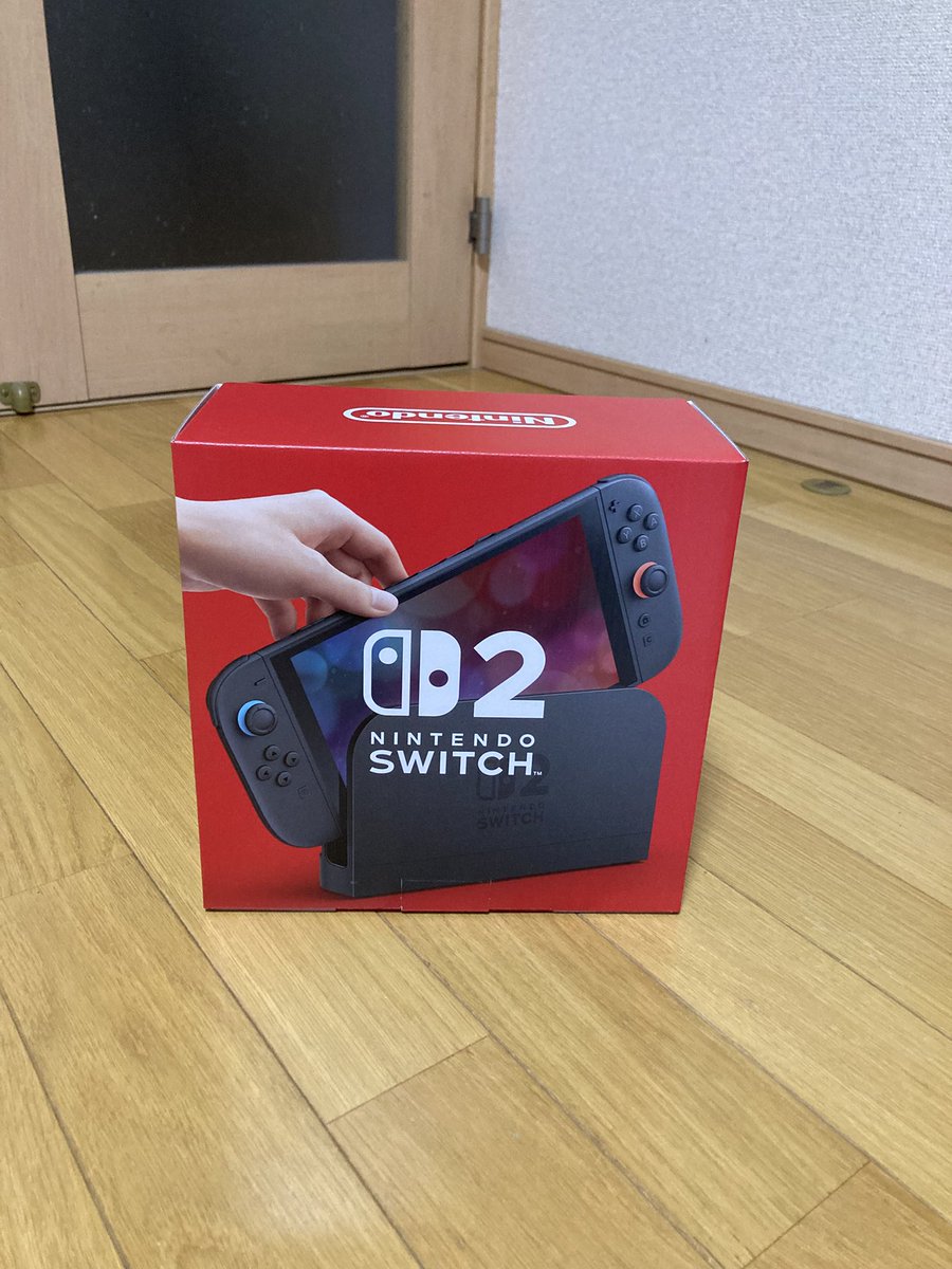 suisui_2549's tweet photo. #Switch2

地元のノジマでフツーに売ってました‼️‼️
やっと買えたー‼️
会社の人にも即売ってるよ！ってLINEした🤭 https://t.co/ZSCvUWifoy