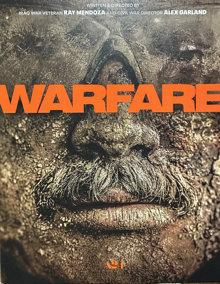 WARFARE  実話を元にアレックスガーランドが再び描く戦争の緊張感。今回はシビルウォーと違い政治とか人間模様よりも緊迫したリアルな戦闘一本に絞ってたおかげで中盤からの緊張感が半端ない  実際の体験者達の指導に基づくリアルさは圧巻 とはいえある意味”戦闘だけ”なので ...