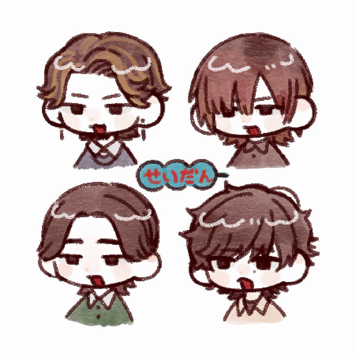 #成男作画班
実写