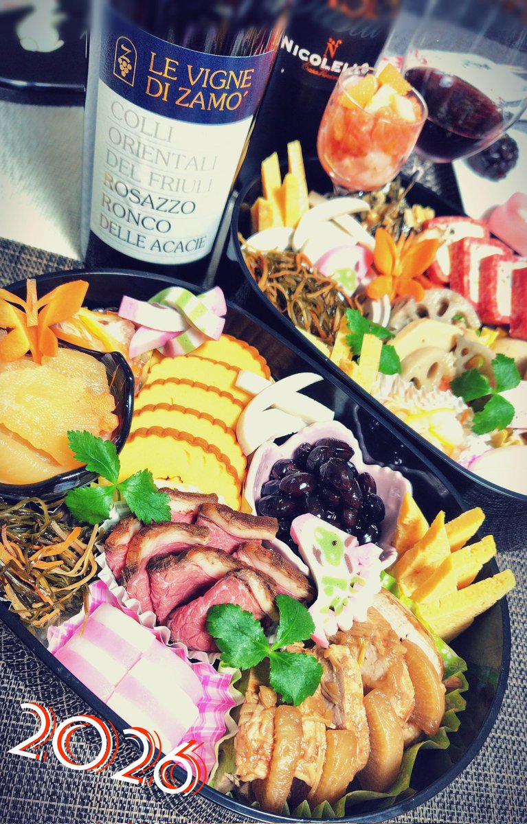 Gr_Key's tweet image. あけましておめでとうございます🎍
今年もよろしくお願いします
#謹賀新年 #おうちごはん #おせち