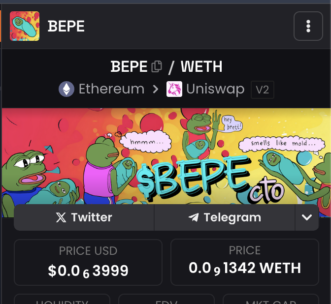 BEPE | CTO tweet media