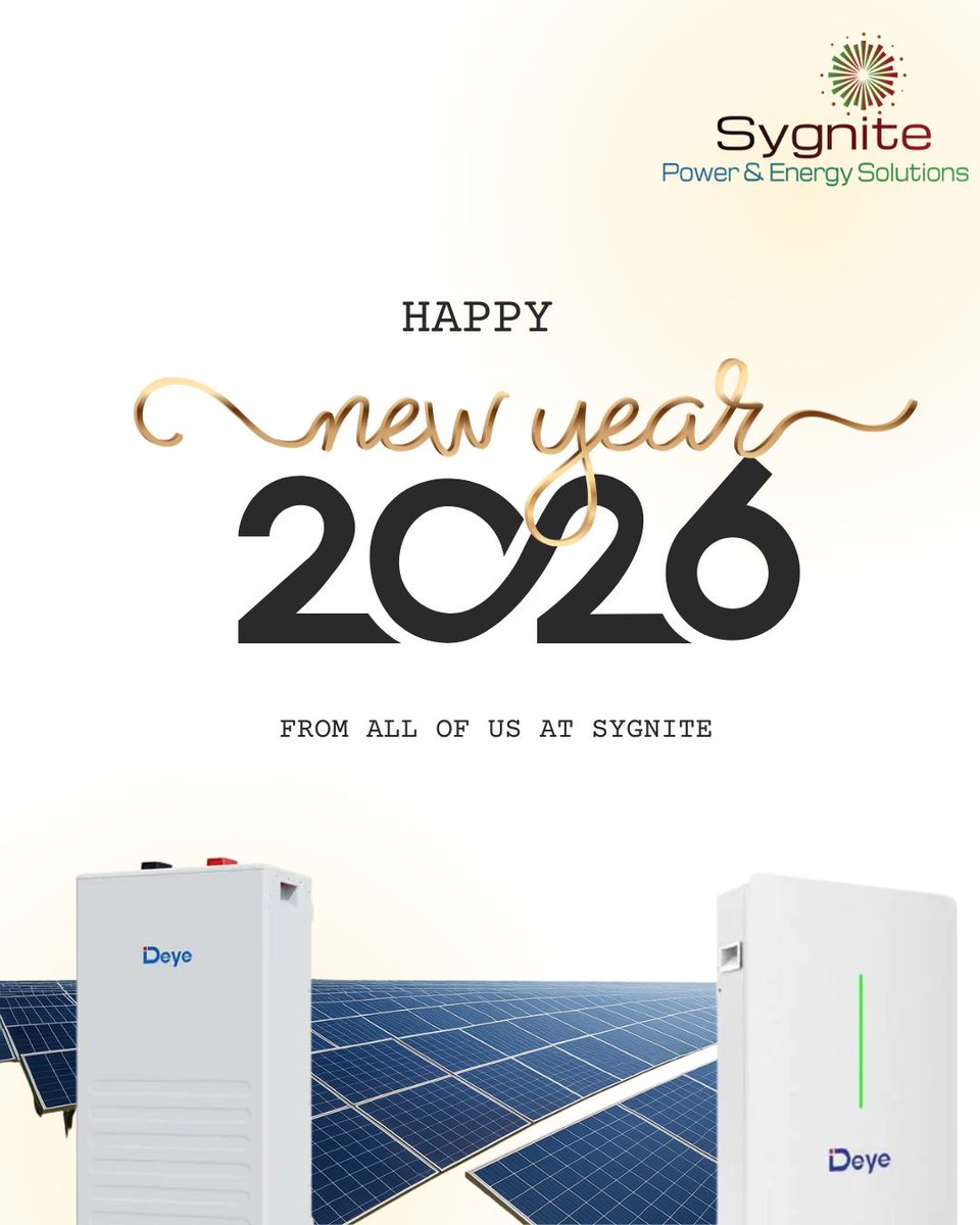 sygniteng's tweet photo. New year. New goals. Bigger impact 

Here’s to powering progress and brighter possibilities in the year ahead.

Happy New Year from all of us at Sygnite 

#HappyNewYear #Sygnite https://t.co/tLCaC5L9p2