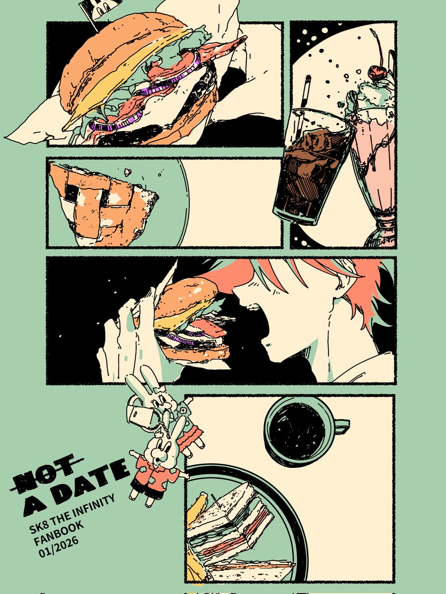 ❄🌺新刊表紙❄🌺

#エスケーエイト #ラン暦 #SK8THEINFINITY