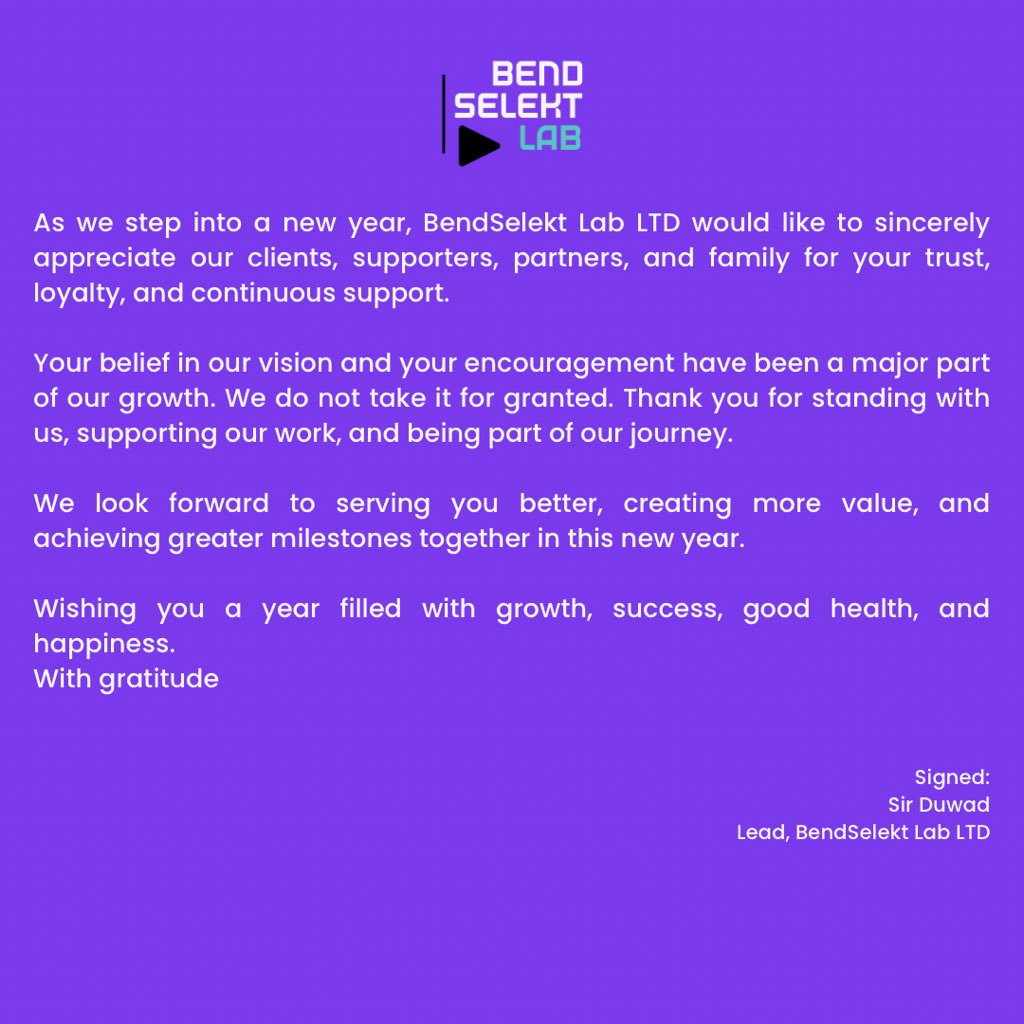 bendselektlab's tweet photo. #happynewyear https://t.co/elFsXTSMlL