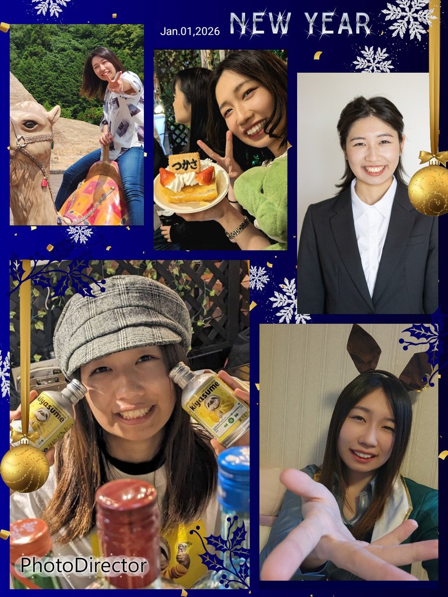 改めまして
新年あけましておめでとうございます🎉
去年は沢山の初めてに挑戦した1年でした、今年も沢山色んな事に挑戦したいっっ！！
午年なので馬になってみました😁
本年もどうぞよろしくお願いいたします(⋆ᴗ͈ˬᴗ͈)”

 #なないろ