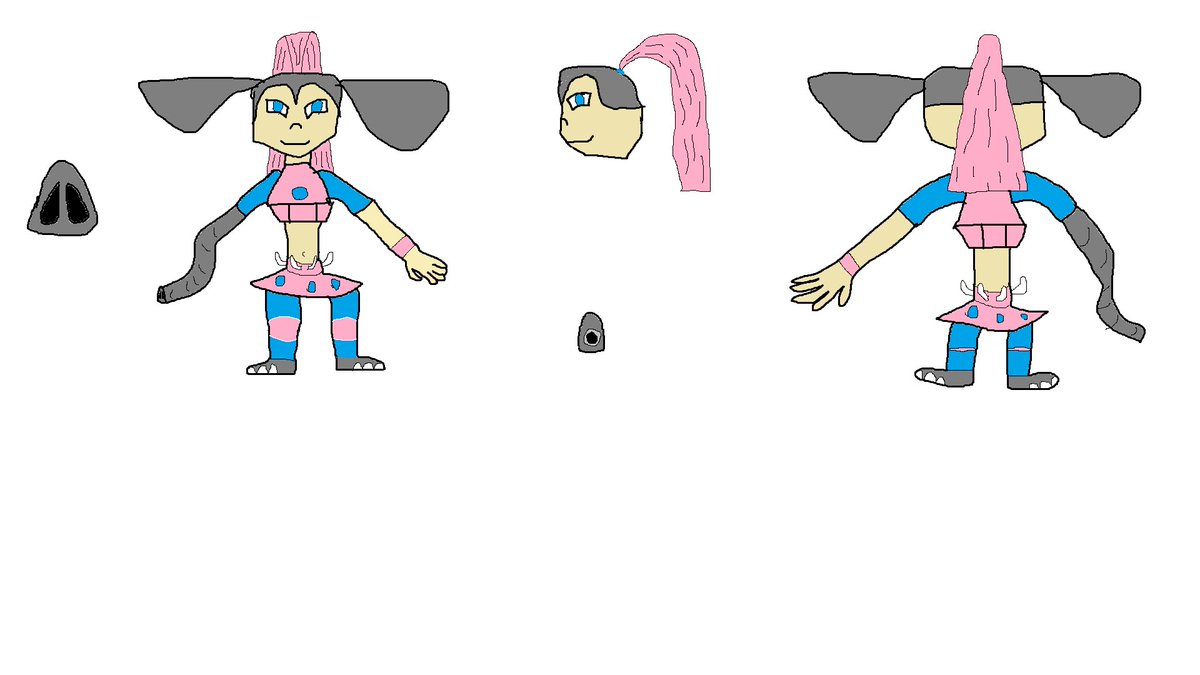 wavefrombelow's tweet image. Introducing Elephant Woman!! 

She can suck stuff up with her trunk-like suction arm, and shoot it back at Mega Man.

Pen name: Zain Syed

#Megamando #designarobotmaster