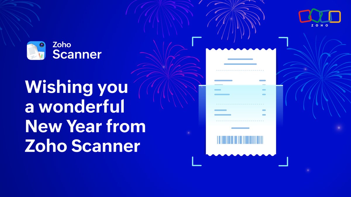 Zoho Scanner tweet media