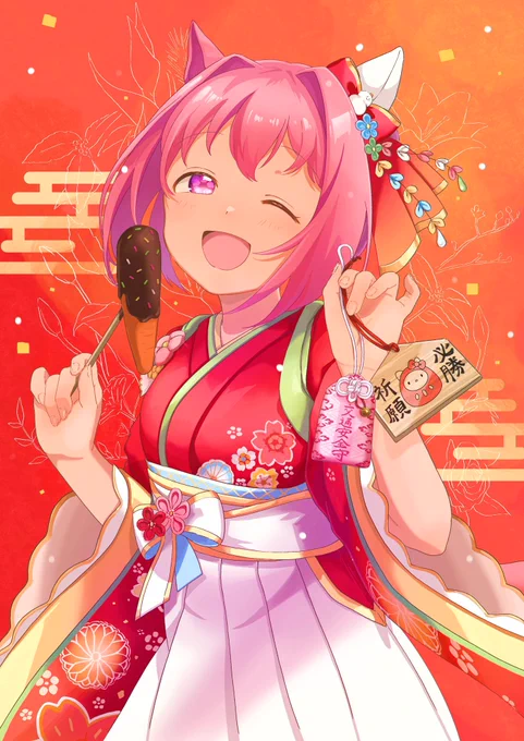 HAPPY NEW YEAR HARUURARA UMAMUSUME