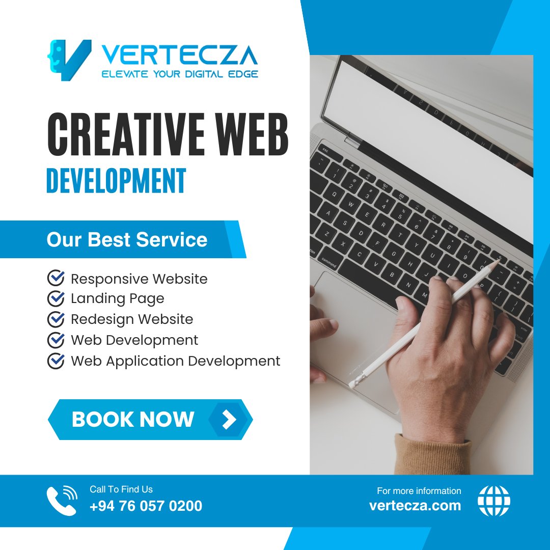 vertecza's tweet photo. Ready to upgrade your online presence?
We design and develop websites that are fast, responsive, and built to grow your business.

🌐 https://t.co/vDaS8ad9Gt

#vertecza #webdesign #webdevelopment #businessgrowth #DigitalPresence #ResponsiveDesign #FastWebsites #ModernWebsites https://t.co/N6gZ47k6zt