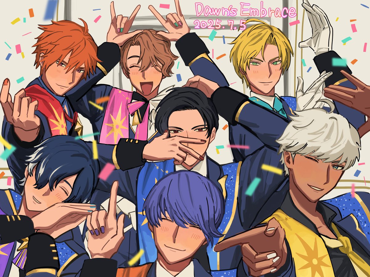 ichinose729's tweet photo. 2025年のわいわい絵はこれだけかも https://t.co/DfNGRmxffP