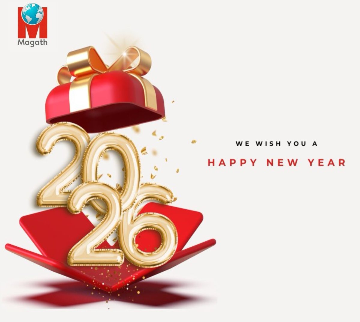Magath_India's tweet photo. Happy New Year 2026! May your life be filled with light, faith, and countless moments of gratitude. As 2026 begins, may God bless you with renewed hope, good health, and a heart full of peace. Wishing you divine guidance in 2026 https://t.co/2NGdNT4ozX