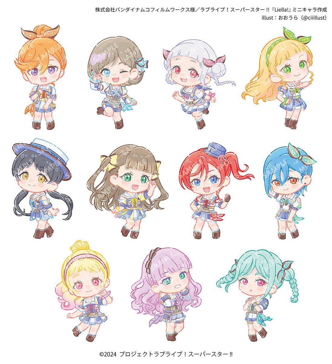 おおうら🍭ミニキャライラストレーター tweet media