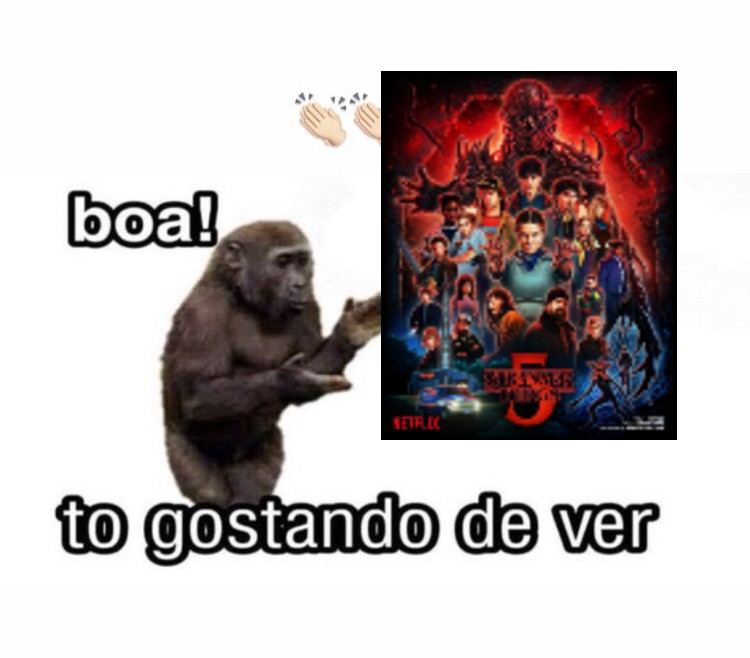 Ultimo episódio de Stranger Things:

- final mais previsivel de todos, com teorias já comentadas há anos

- covardia de matar qualquer personagem

- metade do ep é uma tela verde horrorosa

- luta final broxante

- vecna foi um vilão mal aproveitado

terrível.