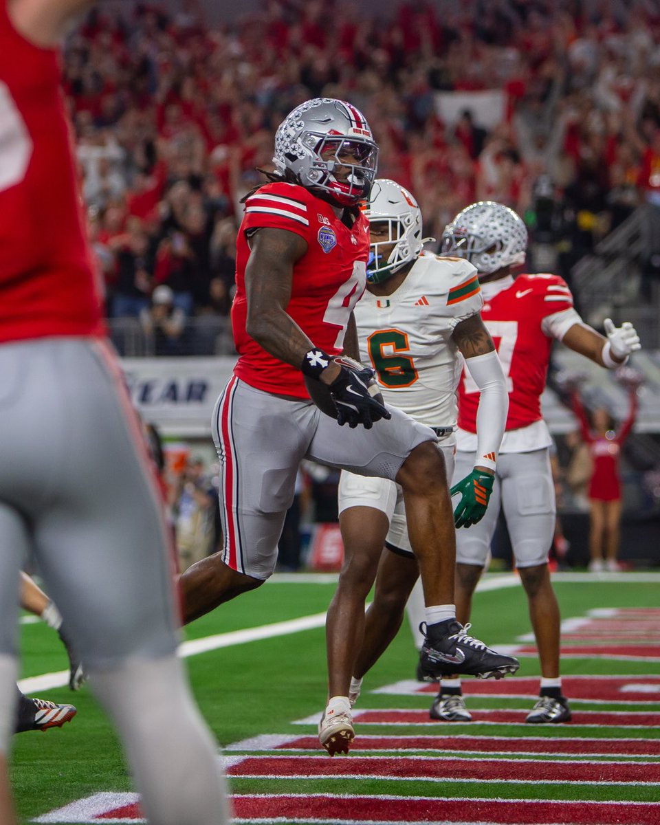 wisejohnp's tweet image. Jeremiah finds the end zone. Miami up 17-14 in the 4th. ⁦@wsyx6⁩