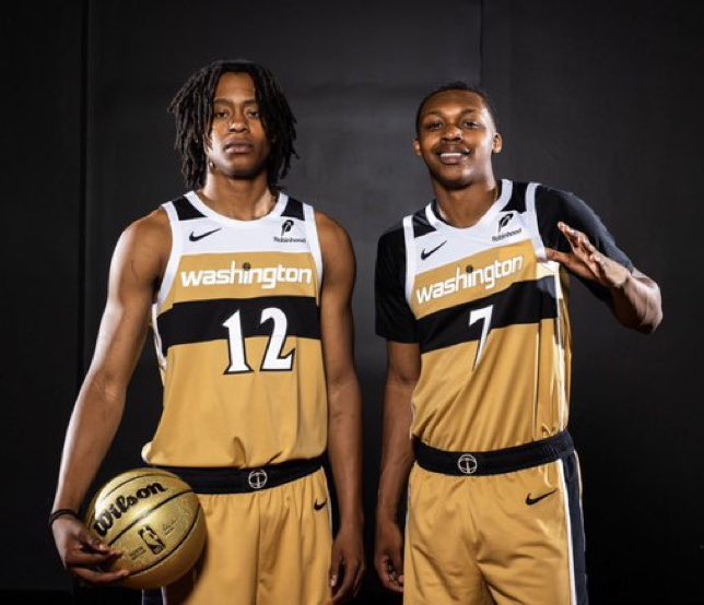 WizardsMuse1's tweet image. THE WIZKIDS WENT OFF TONIGHT:

SARR: 20 POINTS - 11 BOARDS - 4 BLOCKS
BUB: 20 POINTS - 5 ASSISTS - 5 THREES
TRE: 14 POINTS - 4 THREES - 2 ASSISTS
BILAL: 10 POINTS - 5 ASSISTS - 2 STEALS
AJ: 8 POINTS - 12 MINUTES

WIZARDS WIN AGAIN 😳😳😳