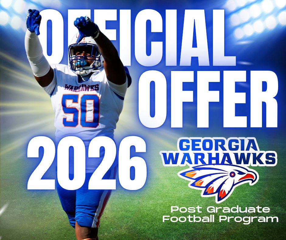Malachi62_'s tweet photo. I am Blessed to receive an offer to play for  @GeorgiaWarhawks. After talks with @CoachPollard36  thank you for this opportunity. https://t.co/puR7hcgOS4