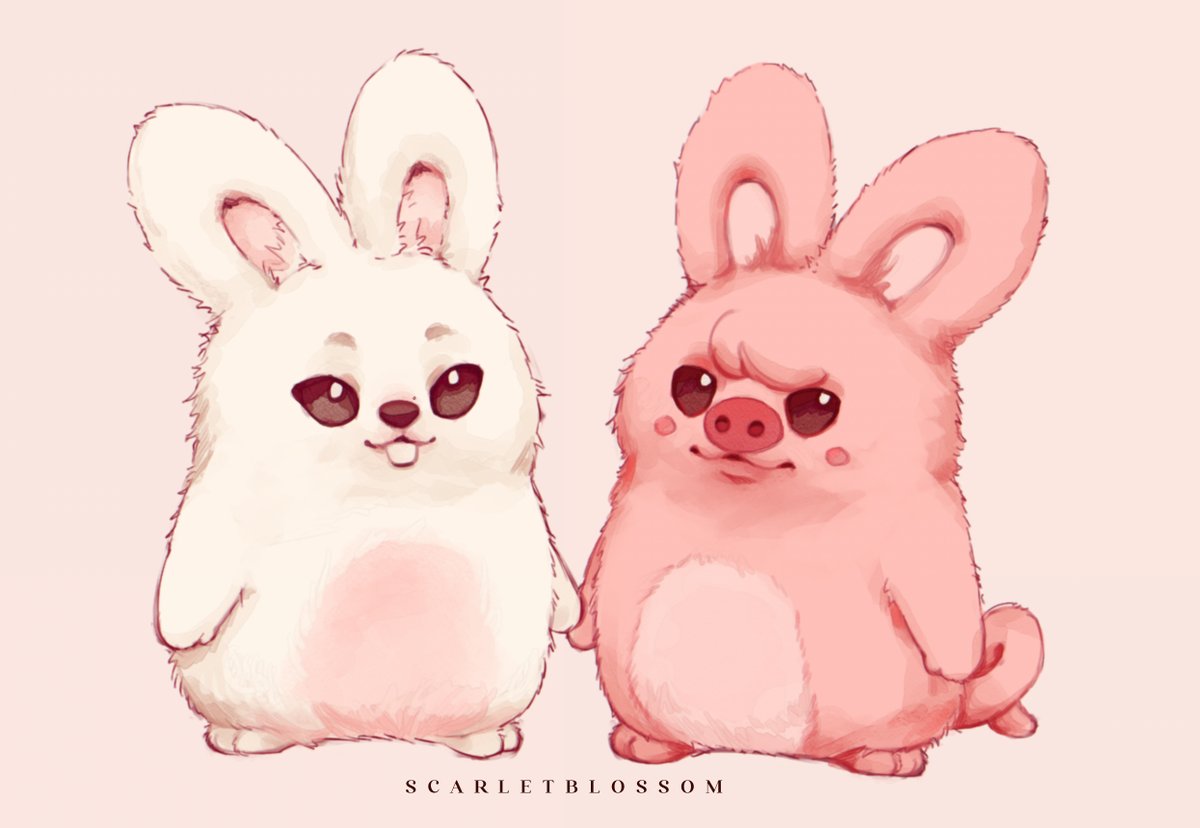 ScarletBlossom_'s tweet image. chunky and fluffy!