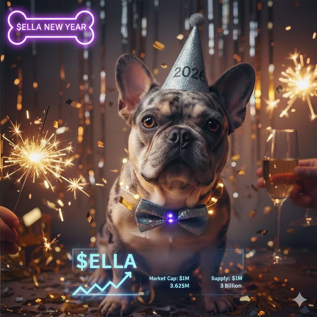 cheers to <a href="/EllaQueenofSol/">EllaQueenofSol</a> for another fun game night for the new year 🥂 may we stand as one, watching $ELLA soar to hundreds of millions — even a billion!
#ELLA #2k26 #EllaQueenOfSol