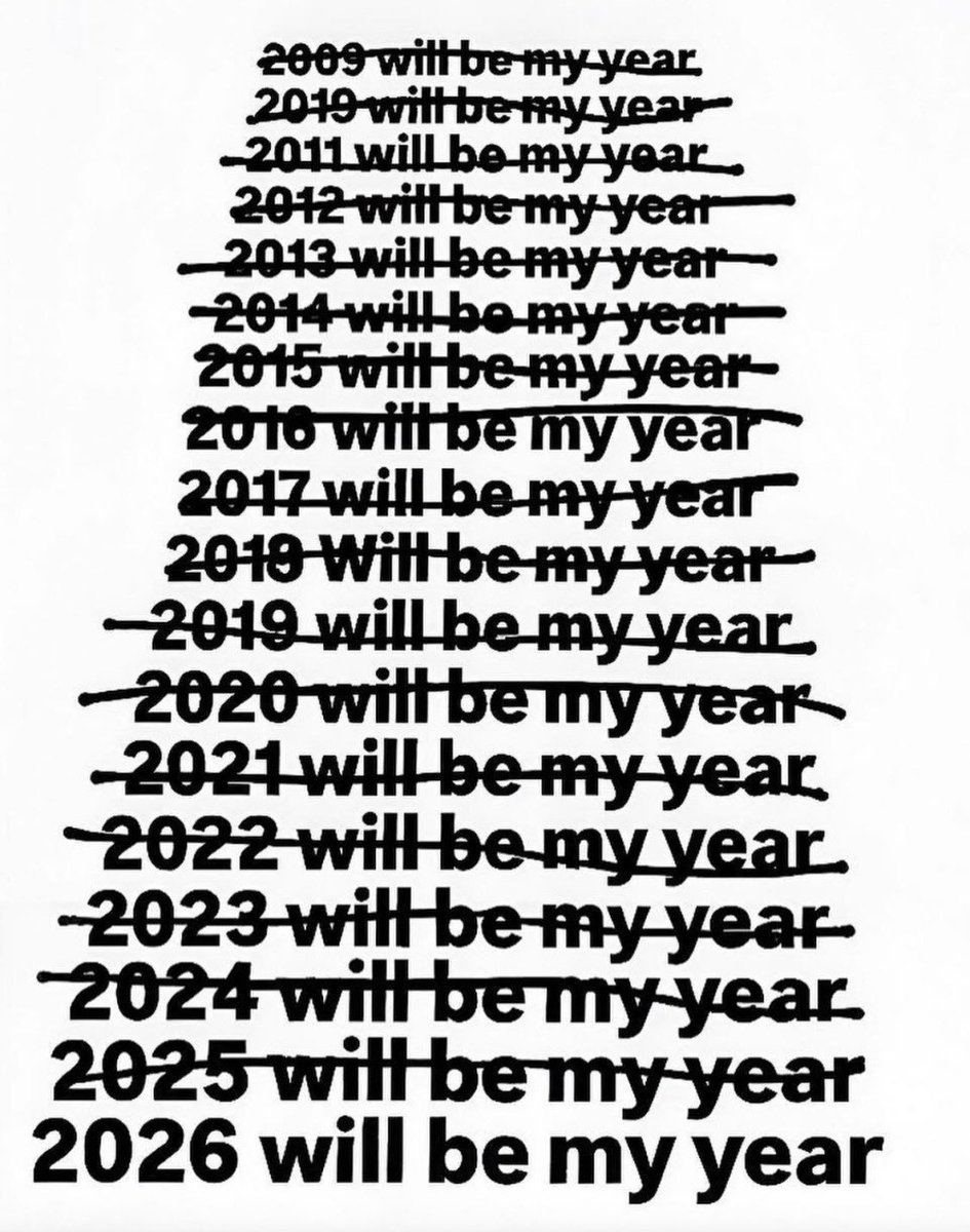 iamoolchand's tweet photo. 2026 will be my year. #HappyNewYear2026 https://t.co/ADYZLyRVVs