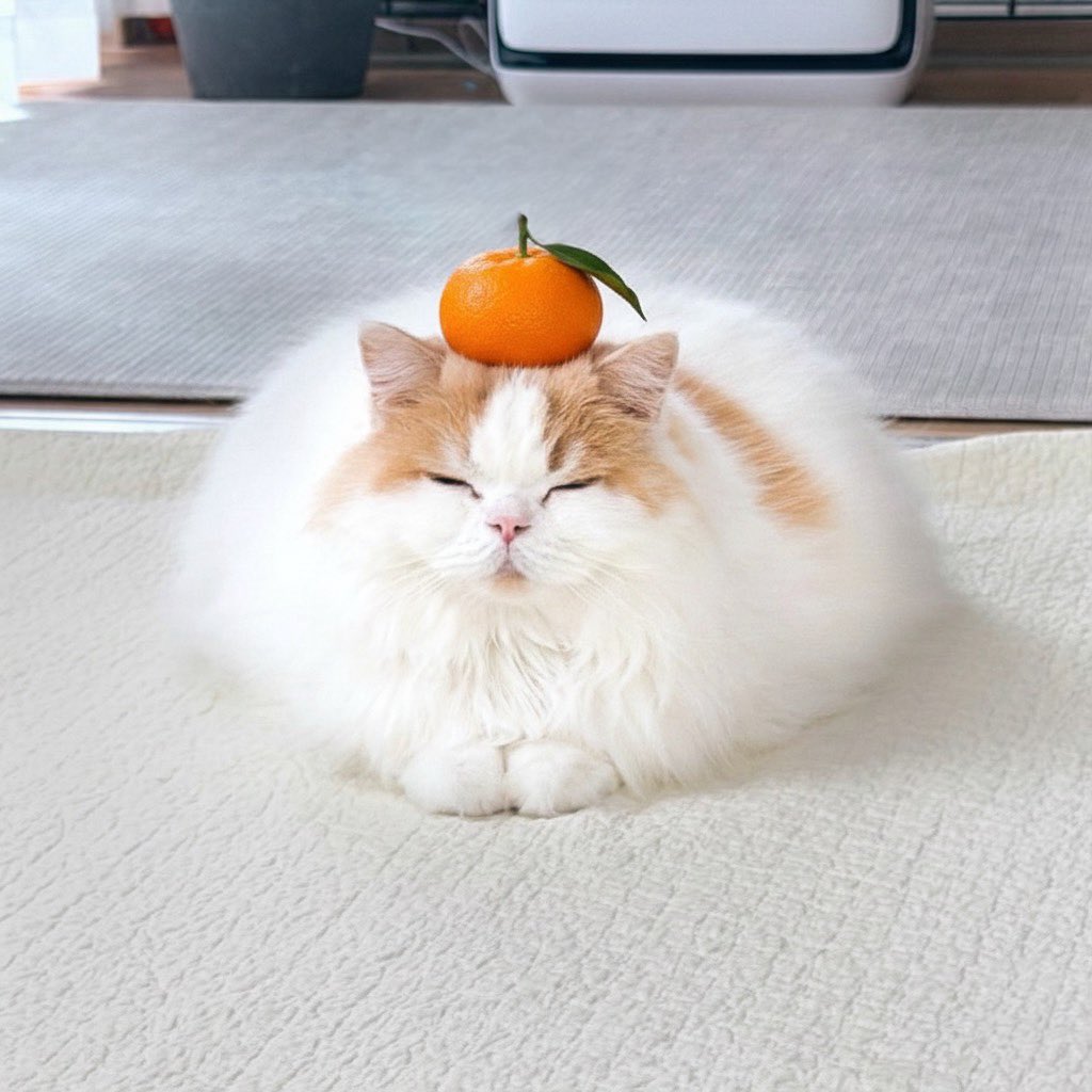 Lemon0517ch's tweet image. あけましておめでとうございます🍊
これを見たあなたの今年の運勢は大吉にゃ🐈