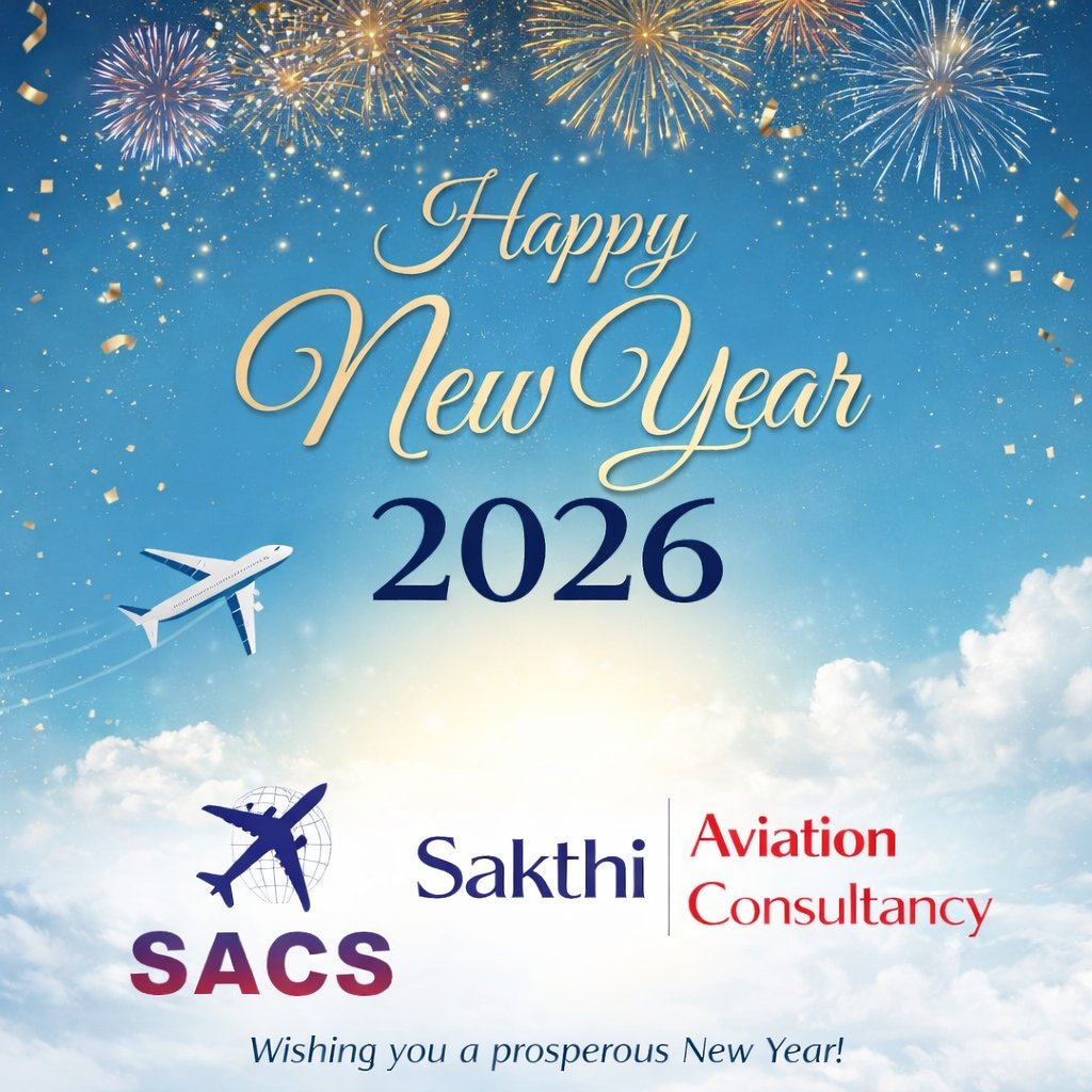 sakthiaviation's tweet photo. ✨ Happy New Year 2026 ✨
As we step into a brand-new year, Sakthi Aviation extends heartfelt wishes to all our valued clients, partners, and well-wishers. ✈️
May 2026 bring you new opportunities, smooth journeys, greater heights, &amp;  continued success in everything you do. https://t.co/GDRitwkJOr