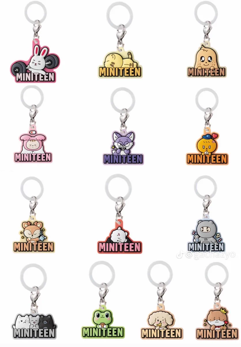 MINITEEN POPUP　めじるし　カプセルトイ SEVENTEENのMINITEENがガシャポン「めじるしアクセサリー」に初登場